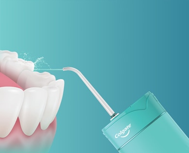 Floss water and tooth