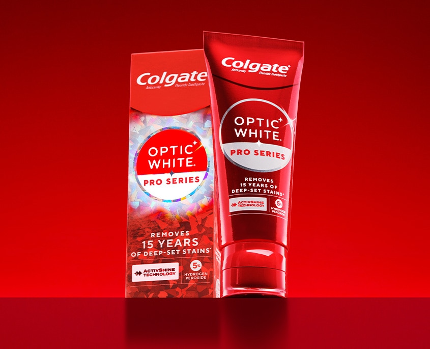 colgate optic white pro series
