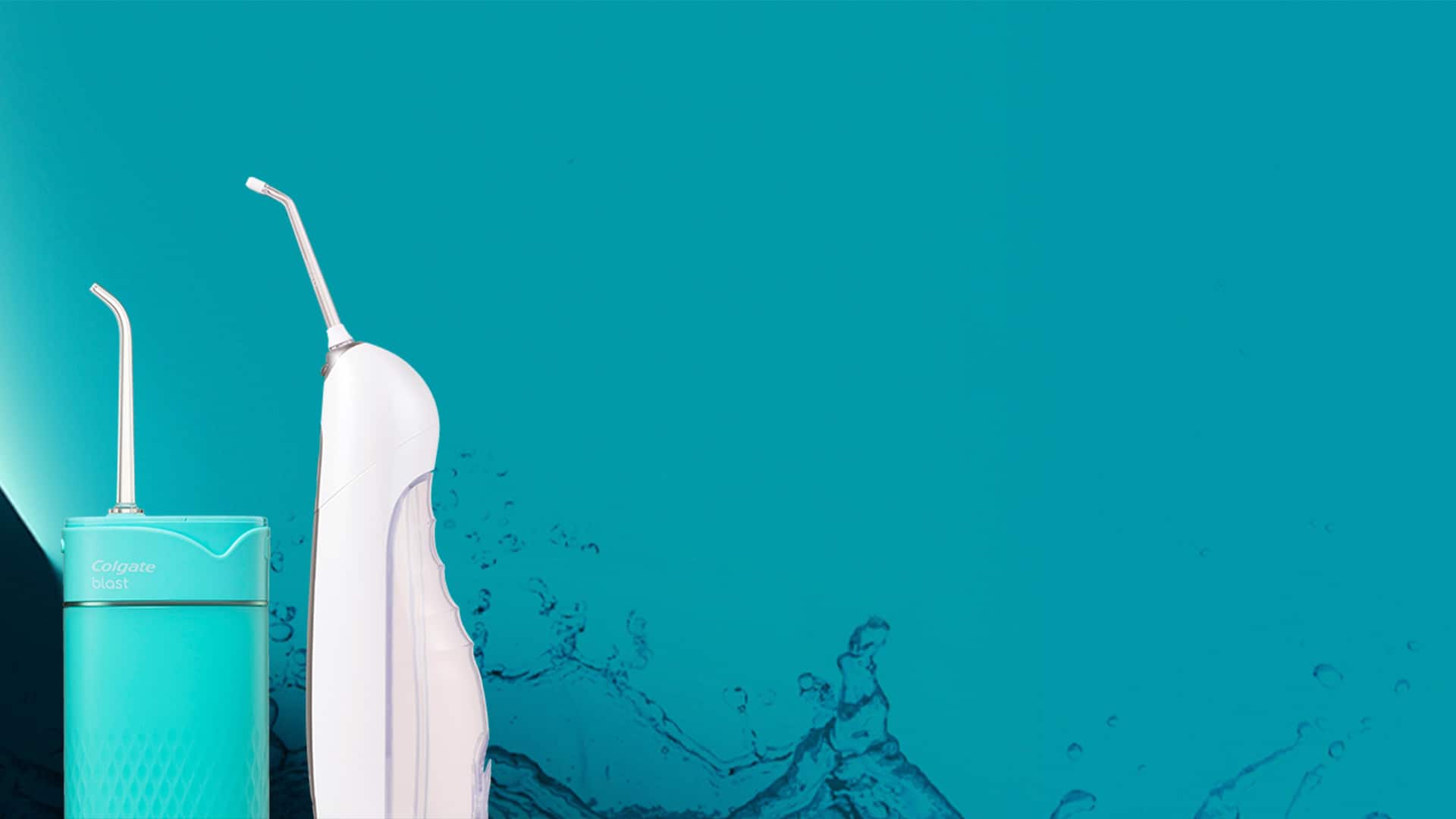 Colgate Blast Cordless Water Flossers series 1 and 2