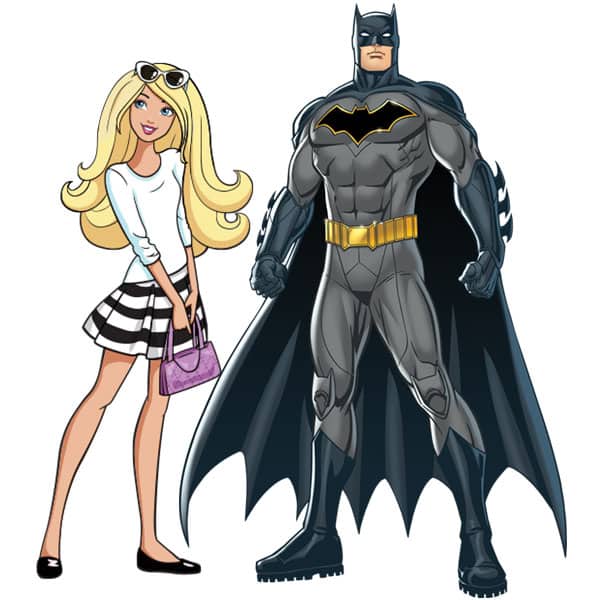 Barbie and Batman