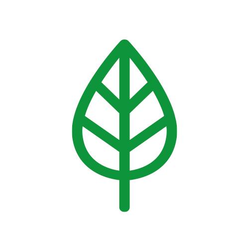 leaf icon over green leaf photo leaf icon over green leaf photo