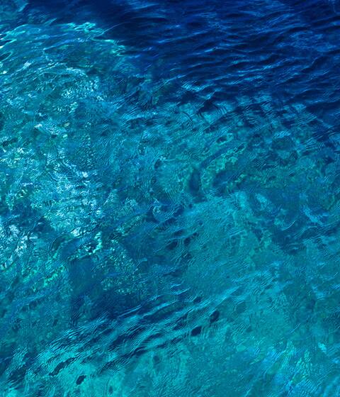 view of ripples across water