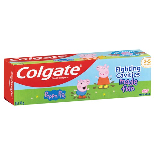 Colgate<sup>®</sup> Peppa Pig™ Kids Mint Gel Toothpaste 2-5 Years