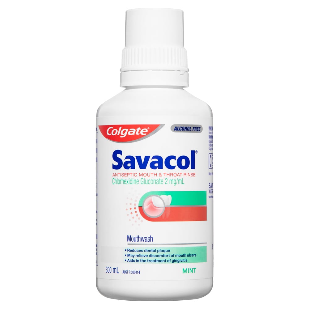Colgate Savacol® Antiseptic Mouth & Throat Rinse
