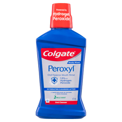 Colgate<sup>®</sup> Peroxyl<sup>®</sup> Oral Cleanser