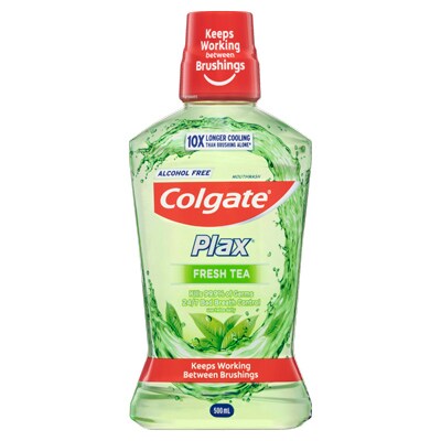 Colgate<sup>®</sup> Plax<sup>®</sup> Fresh Tea Mouthwash