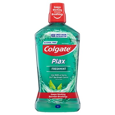 Colgate<sup>®</sup> Plax<sup>®</sup> Freshmint Mouthwash