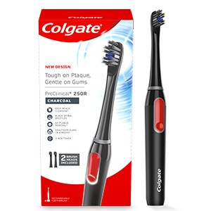 Colgate<sup>®</sup> Proclinical<sup>®</sup> 250r Charcoal Electric Toothbrush