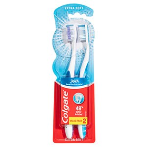 Colgate<sup>®</sup> 360°<sup>®</sup> Sensitive Pro-Relief™ Toothbrush