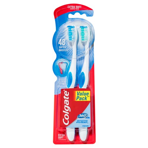 Colgate<sup>®</sup> 360°<sup>®</sup> Sensitive Pro-Relief™ Toothbrush