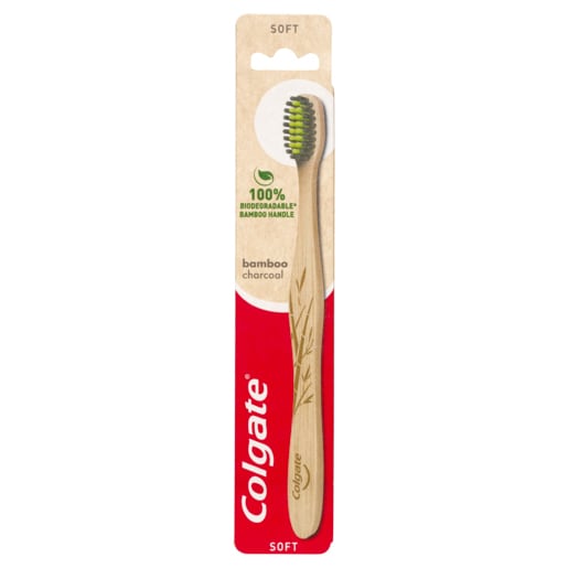 Colgate<sup>®</sup> Bamboo Charcoal Manual Toothbrush