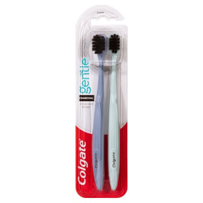 Colgate<sup>®</sup> Gentle Charcoal Manual Toothbrush