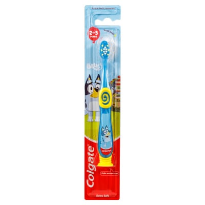 Colgate<sup>®</sup> Kids Junior Bluey Manual Toothbrush