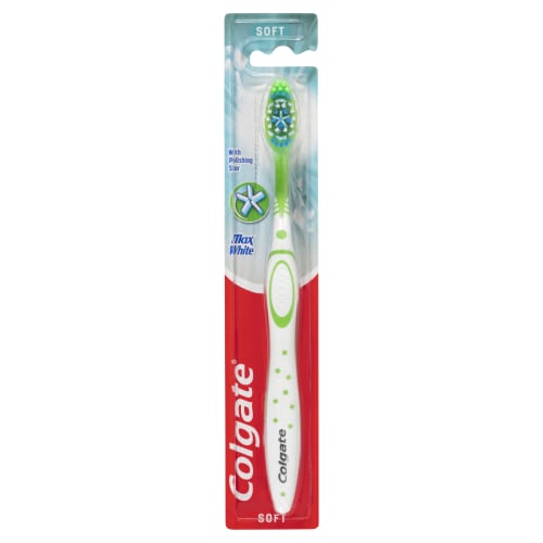 Colgate<sup>®</sup> Max White™ Toothbrush With Polishing Star<sup>®</sup>