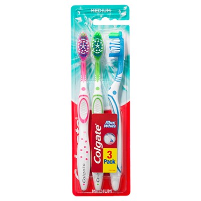 Colgate<sup>®</sup> Max White™ Toothbrush With Polishing Star<sup>®</sup>