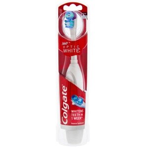 Colgate<sup>®</sup> 360°<sup>®</sup> Optic White™ Battery-powered Toothbrush