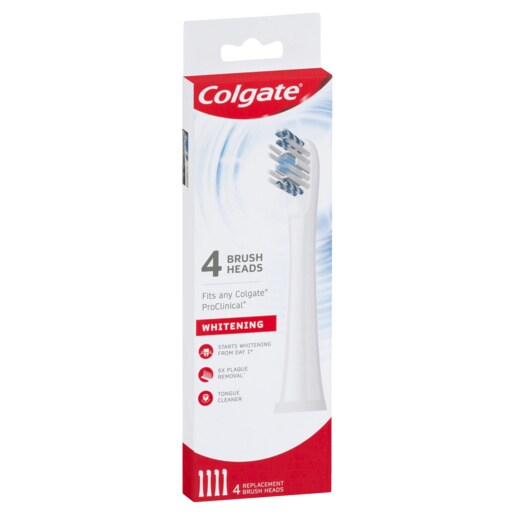 Colgate<sup>®</sup> Proclinical™ Electric Toothbrush Whitening Brush Head Refill