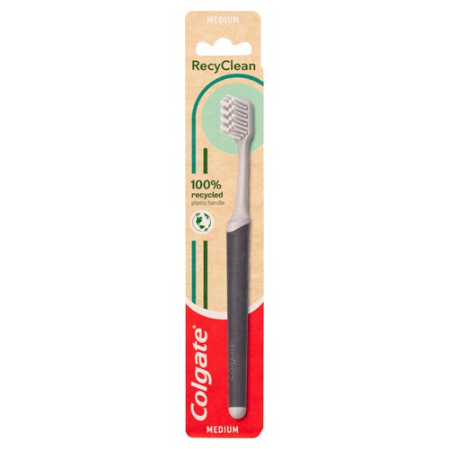 Colgate<sup>®</sup> RecyClean Manual Medium Toothbrush