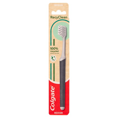Colgate<sup>®</sup> RecyClean Manual Medium Toothbrush