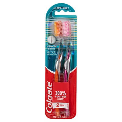 Colgate<sup>®</sup> Slim Soft Advanced Toothbrush