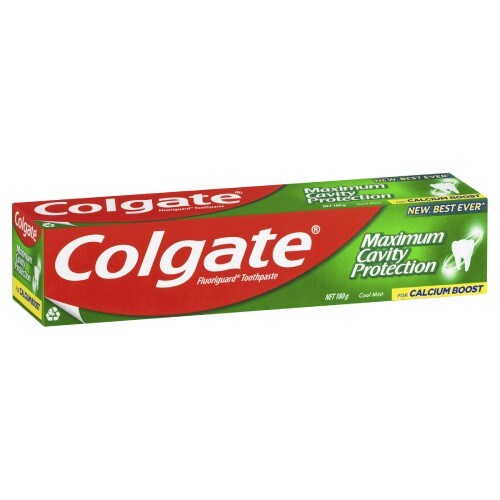 Colgate<sup>®</sup> Cavity Protection Cool Mint Toothpaste