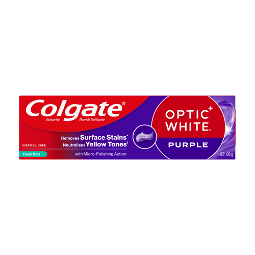 Colgate® Optic White Purple Teeth Whitening Toothpaste