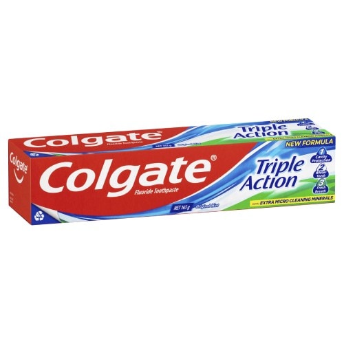 Colgate<sup>®</sup> Triple Action Original Mint Toothpaste