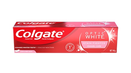 Colgate<sup>®</sup> Optic White™ Enamel White Whitening Toothpaste