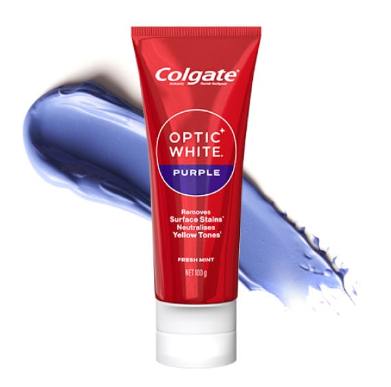 Colgate Optic White Purple