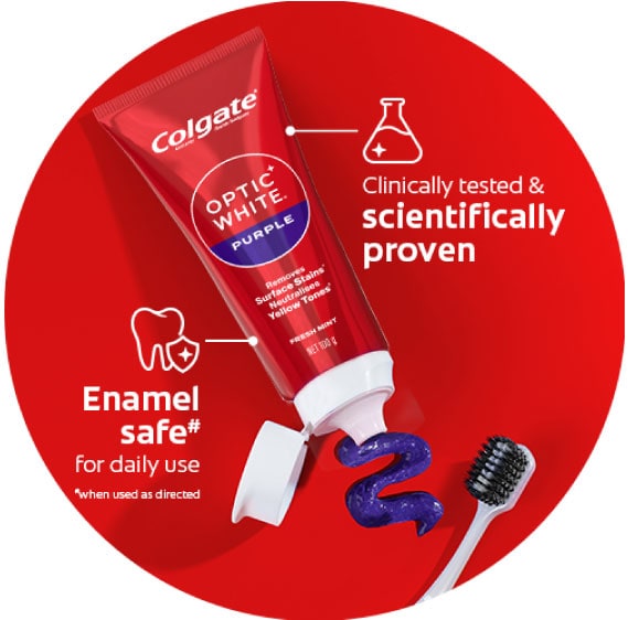 Enamel safe, scientifically proven