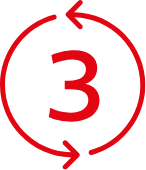 3 modes icon