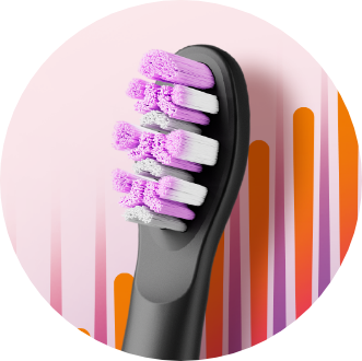 Colgate pulse sensitive brush head