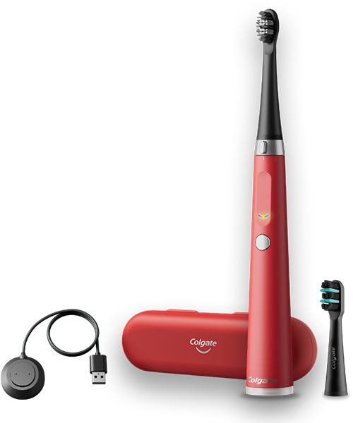 Colgate pulse series 1 electric toothbrush handle and charger