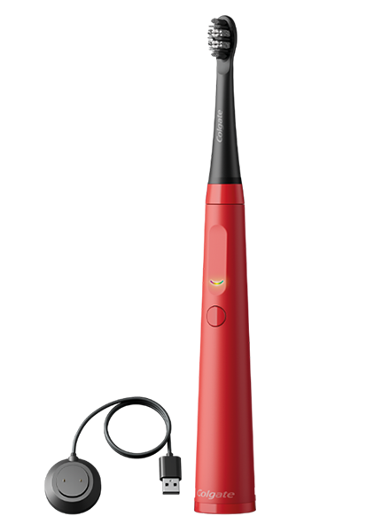 Colgate pulse series 1 electric toothbrush handle and charger