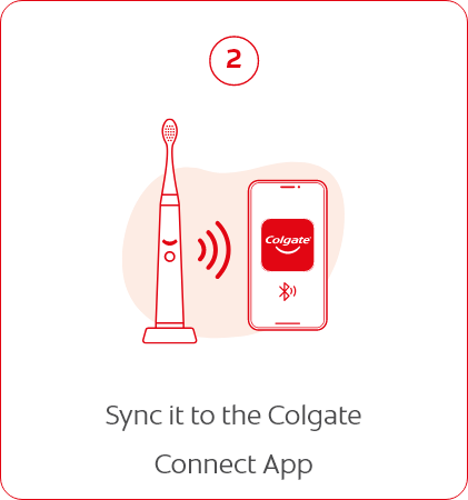 Sync it to the Colgate Connect App