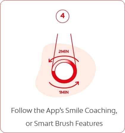 Follow the App's Smile Coaching