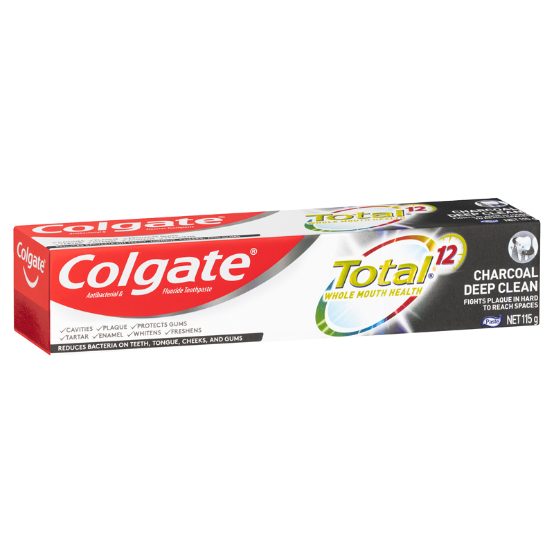 Colgate<sup>®</sup> Total<sup>®</sup> Charcoal Toothpaste