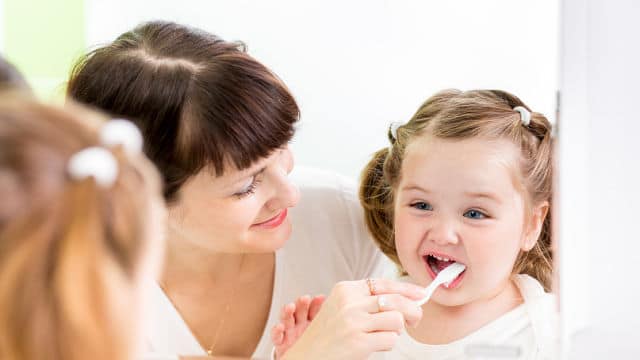 Baby is Brushing