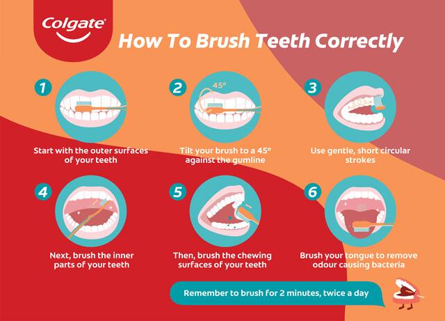 How to brush your teeth correctly How to brush your teeth correctly