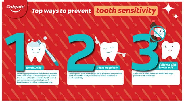 Ways to prevent tooth sensitivity