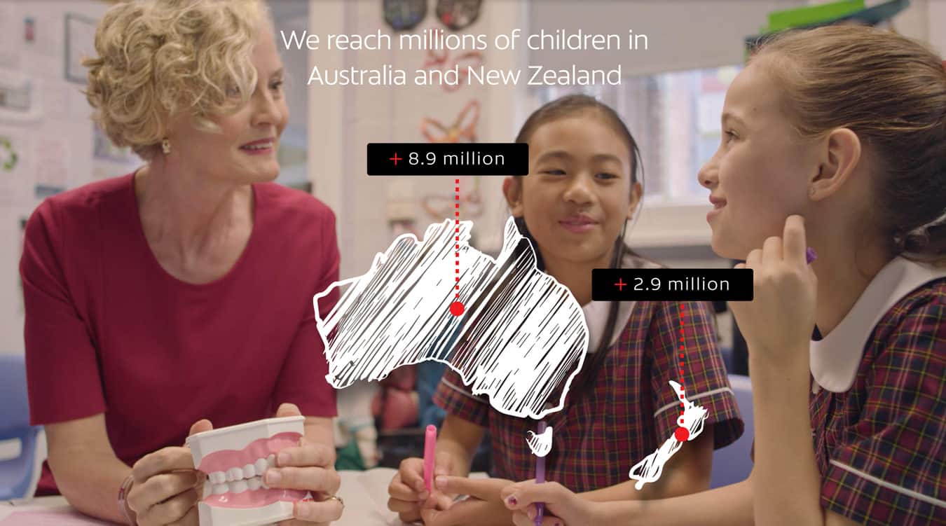 We reach millions of children in australia and new zealand We reach millions of children in australia and new zealand