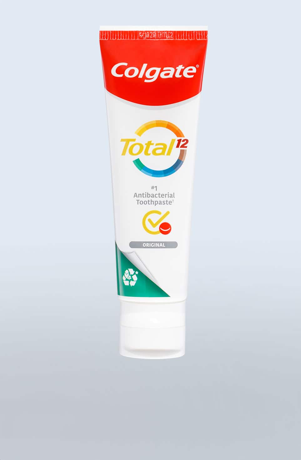 colgate total original toothpaste packshot